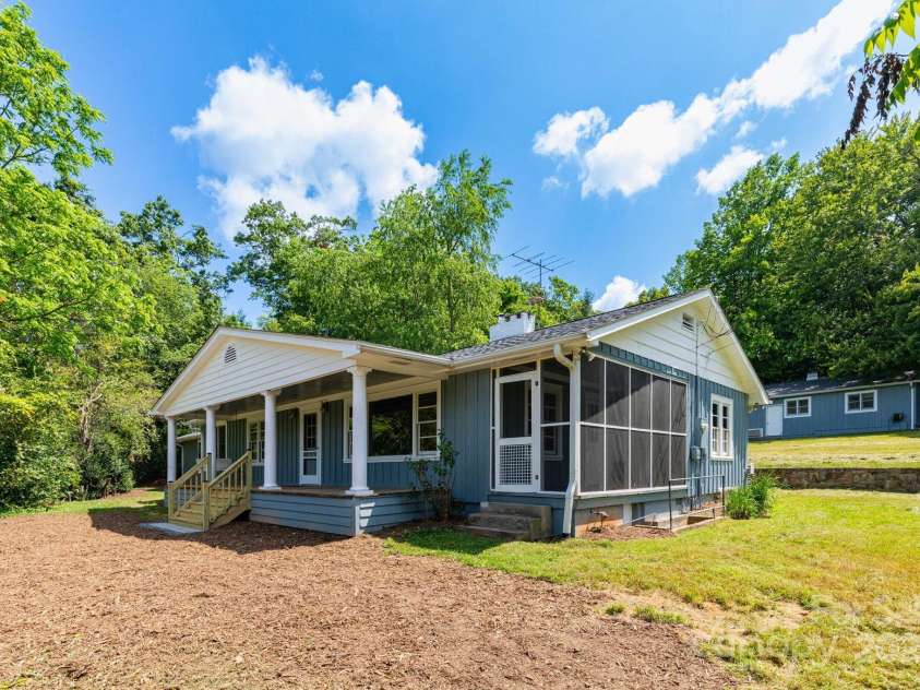 18 Gravely Branch Road, Fletcher, NC 28732.  MLS# CAR4268801, YatesRealty ID 20212. Front of Home