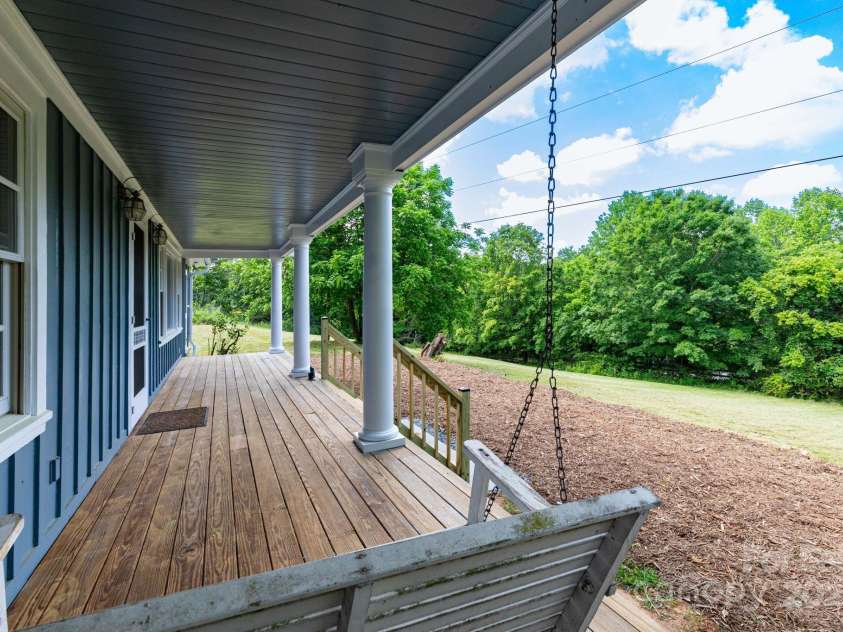 18 Gravely Branch Road, Fletcher, NC 28732.  MLS# CAR4268801, YatesRealty ID 20212. Front Porch