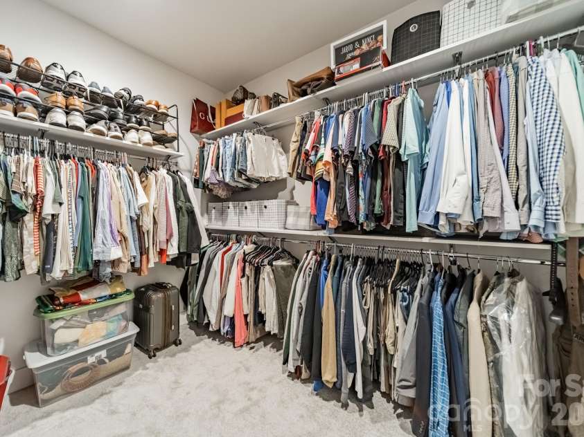 608 Ambassador Street, Charlotte, NC 28208.  MLS# CAR4342257, YatesRealty ID 20217. Primary Closet
