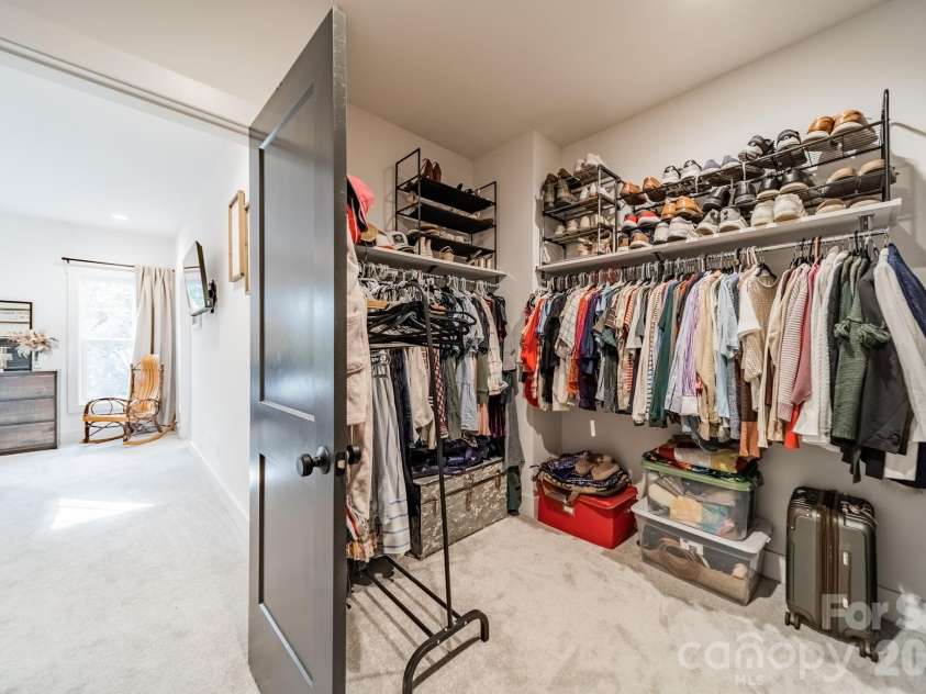 608 Ambassador Street, Charlotte, NC 28208.  MLS# CAR4342257, YatesRealty ID 20217. Primary Closet