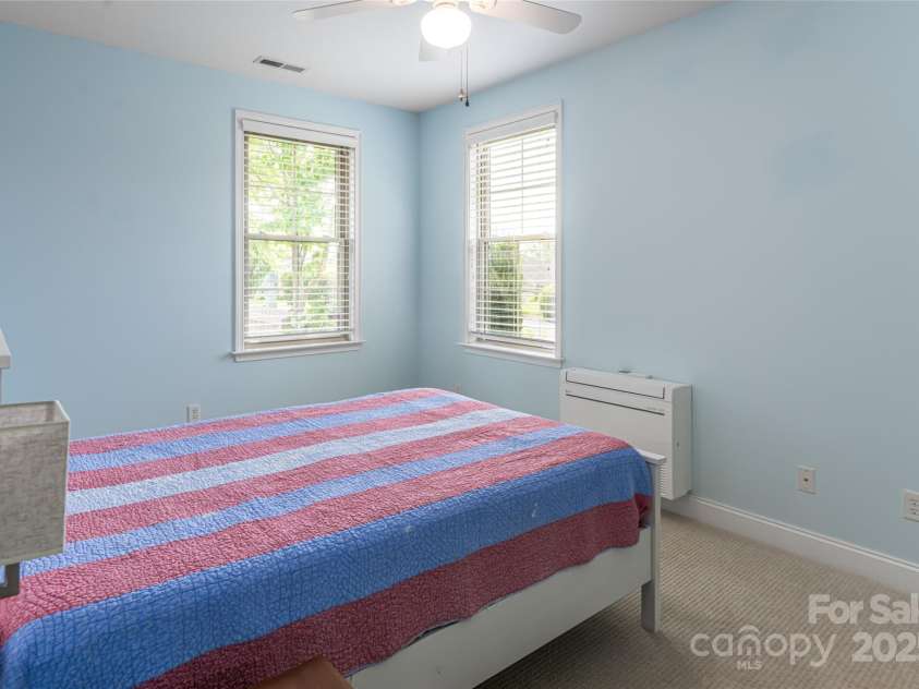 55 Outlook Circle, Swannanoa, NC 28778.  MLS# CAR4267011, YatesRealty ID 20219. 2nd bedroom hosts a walk-in closet.