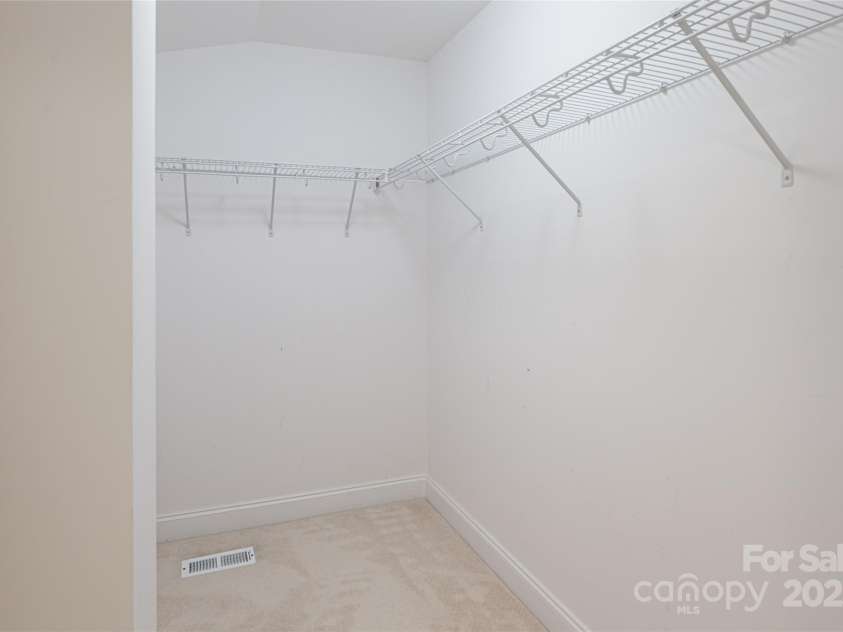 55 Outlook Circle, Swannanoa, NC 28778.  MLS# CAR4267011, YatesRealty ID 20219. Large closet in upstairs bedroom.