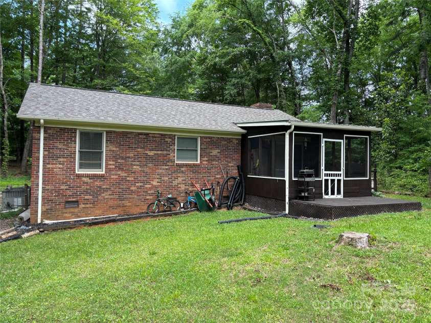 7316 Truelight Church Road, Mint Hill, NC 28227.  MLS# CAR4263547, YatesRealty ID 20233. Rear elevation