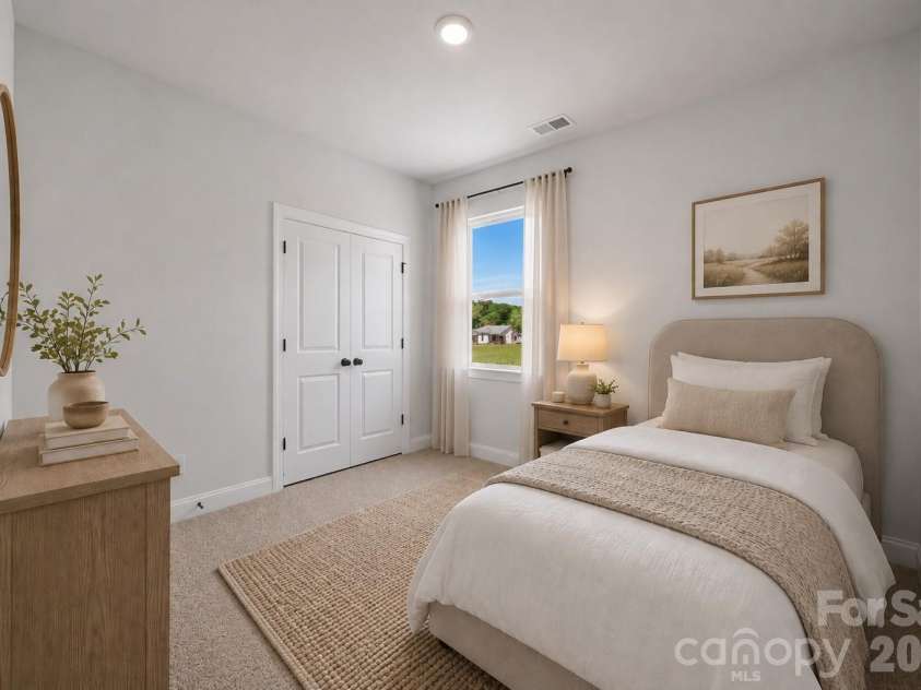 165 Eagle Drive, Salisbury, NC 28144.  MLS# CAR4364211, YatesRealty ID 20236. Bedroom 2 Virtually Staged