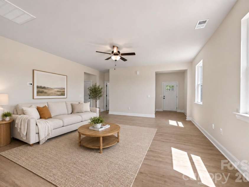 165 Eagle Drive, Salisbury, NC 28144.  MLS# CAR4364211, YatesRealty ID 20236. Main Living Area Virtually Staged