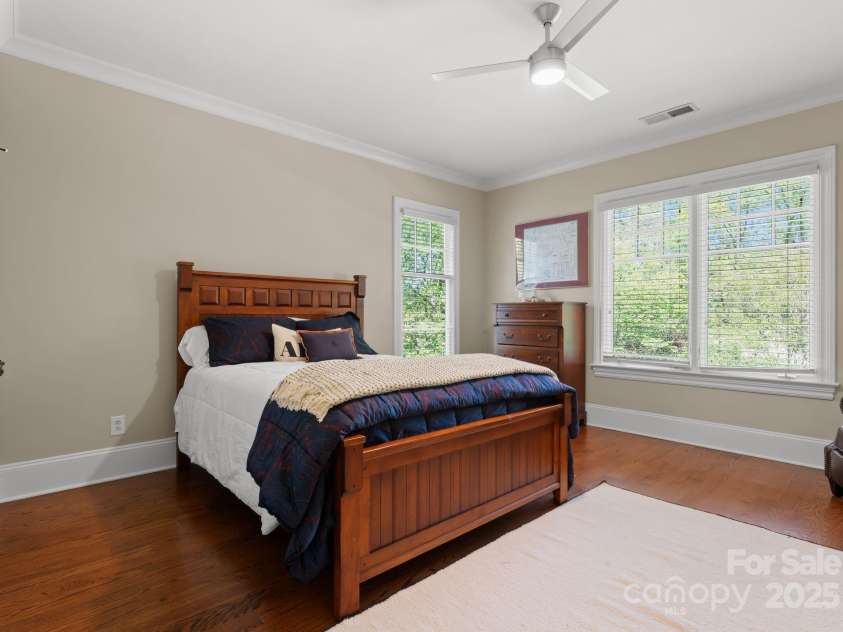 200 Highland Forest Drive, Charlotte, NC 28270.  MLS# CAR4242053, YatesRealty ID 20236. Upper level guest bedroom.