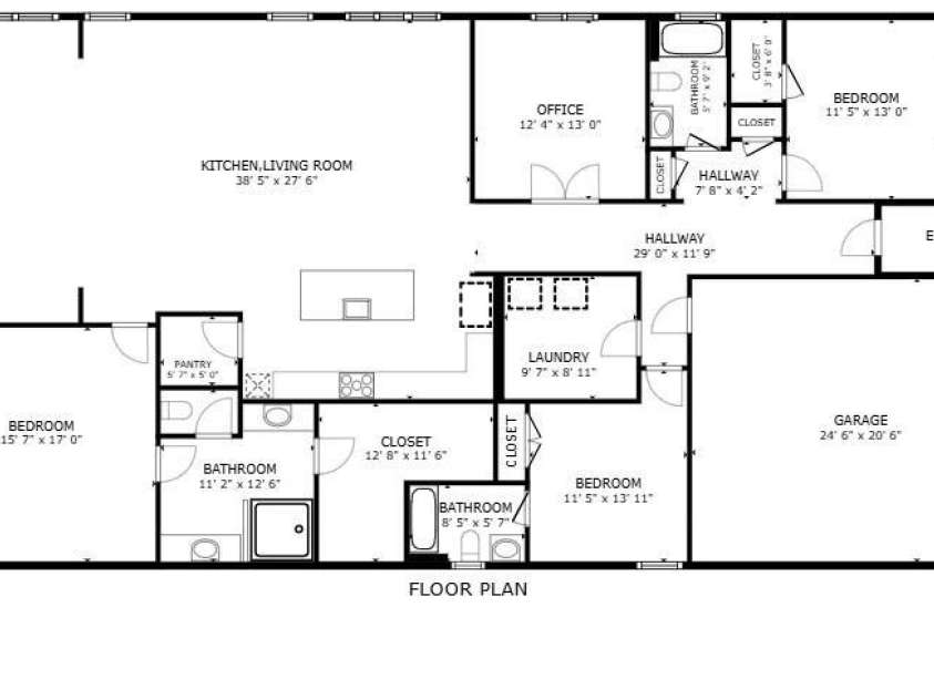 6015 Waldorf Avenue, Monroe, NC 28110.  MLS# CAR4357314, YatesRealty ID 20245. 
