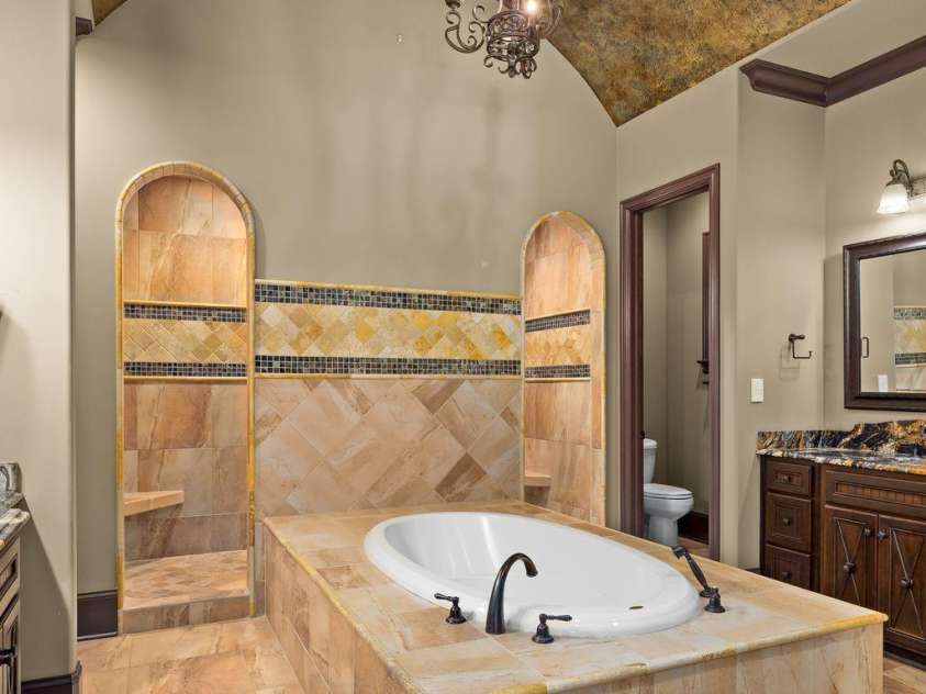 3565 Trinity Church Drive, Concord, NC 28027.  MLS# CAR4373119, YatesRealty ID 20249. Primary Bath