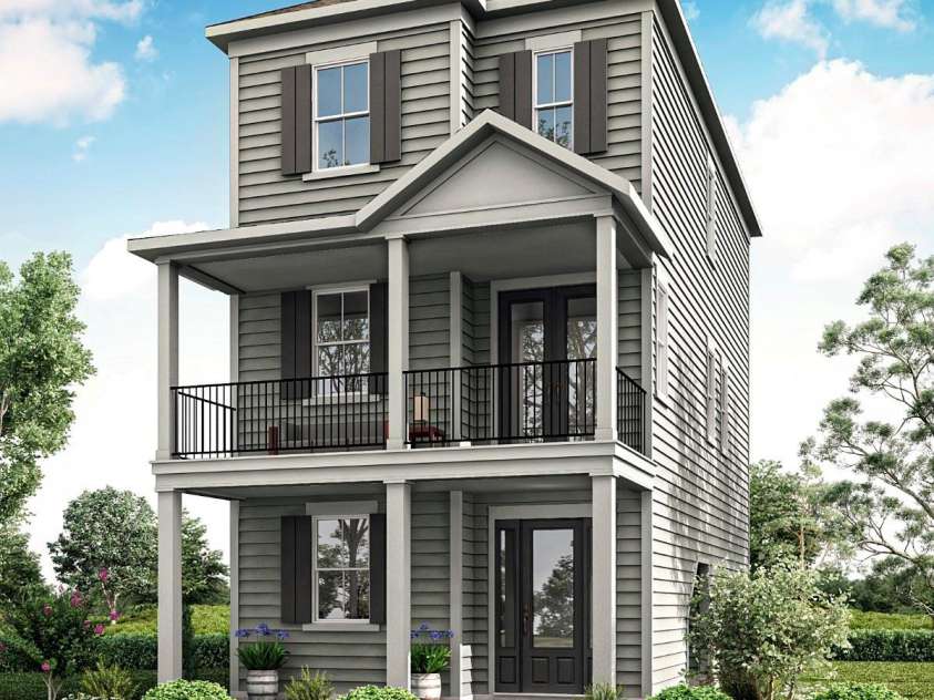 413 Delburg Mill Alley, Davidson, NC 28036.  MLS# CAR4307330, YatesRealty ID 20252. Architect's Depiction