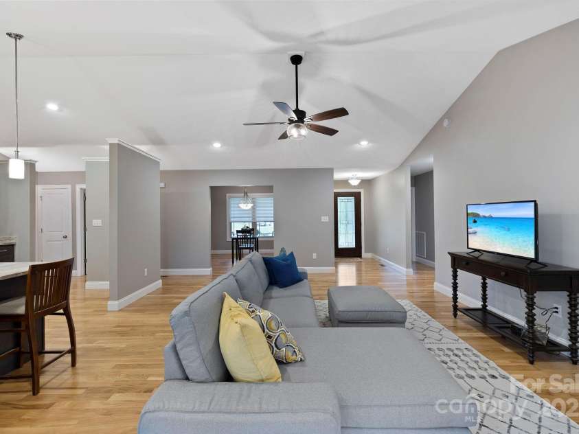 288 Ollie Weaver Road, Weaverville, NC 28787.  MLS# CAR4269198, YatesRealty ID 20259. Open floor plan - great room