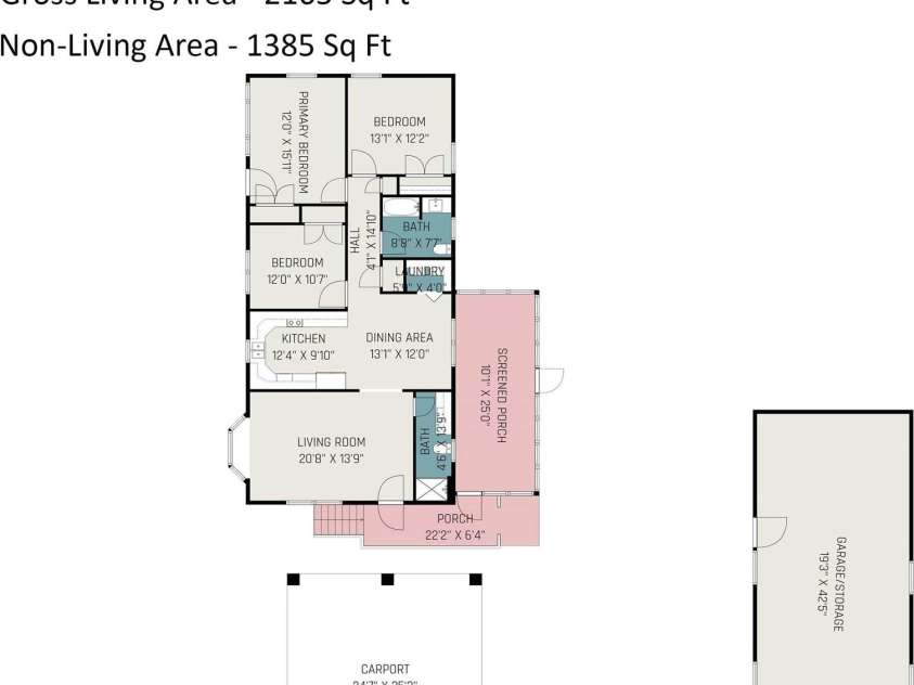 319 Glenhaven Drive, Charlotte, NC 28214.  MLS# CAR4259206, YatesRealty ID 20265. 