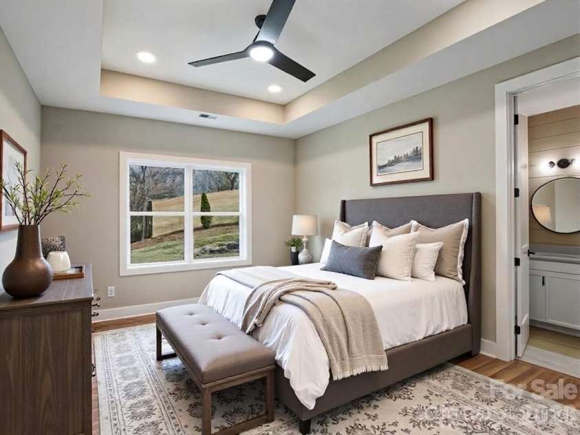 112 Chapel Crossing Lane, Weaverville, NC 28787.  MLS# CAR4337353, YatesRealty ID 20267. Virtually Staged