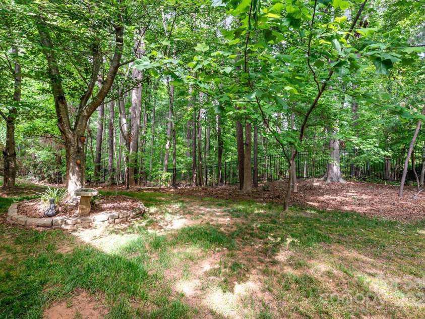 15318 Coventry Court Lane, Charlotte, NC 28277.  MLS# CAR4252631, YatesRealty ID 20270. View From Serene Natural Area From Patio