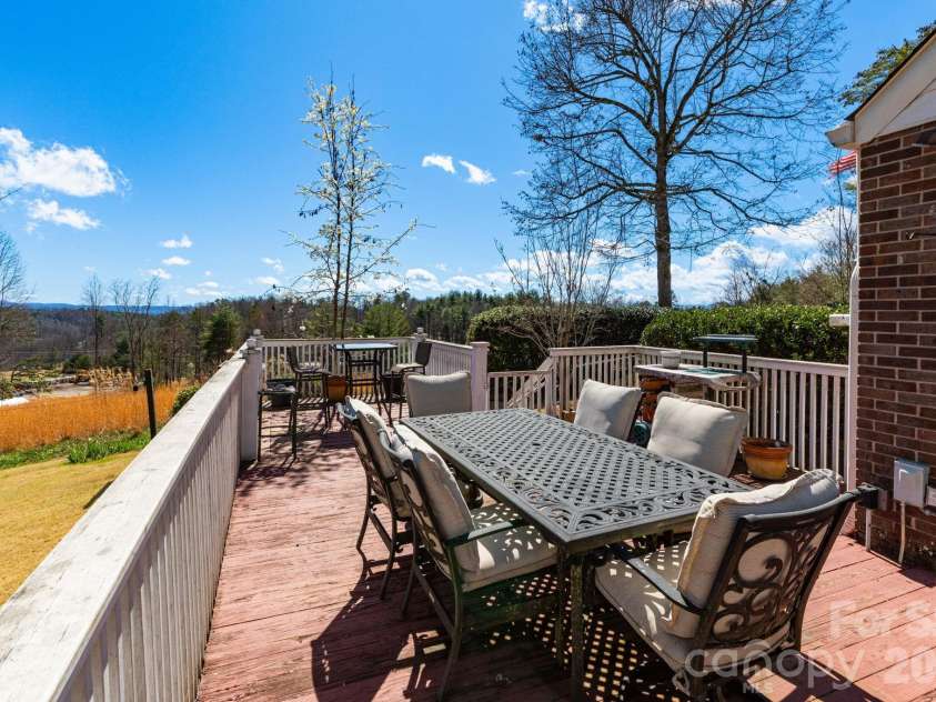 181 Leisure Ridge Drive, Mars Hill, NC 28754.  MLS# CAR4358251, YatesRealty ID 20271. Deck with Views