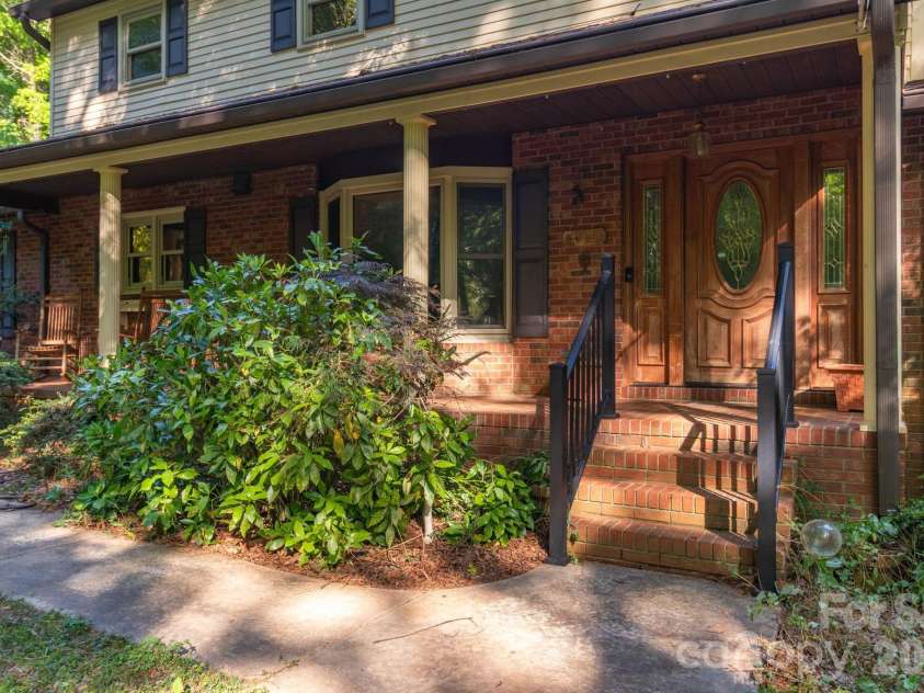 445 Quail Drive, Salisbury, NC 28147.  MLS# CAR4373863, YatesRealty ID 20272. Covered front porch