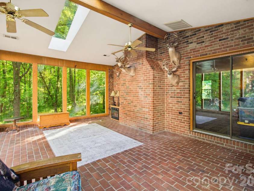 445 Quail Drive, Salisbury, NC 28147.  MLS# CAR4373863, YatesRealty ID 20272. Sunroom w/ heat
