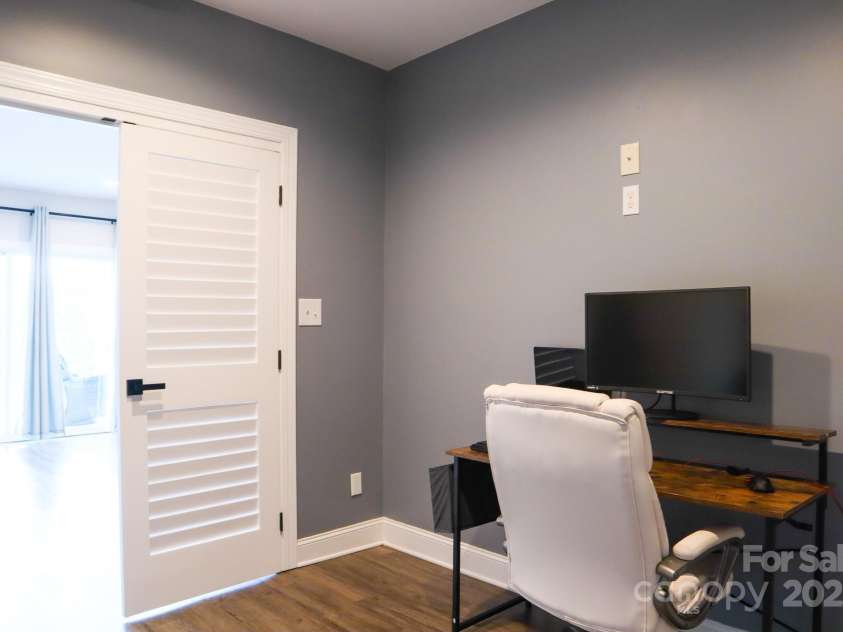 7768 Pinecone Lane, Hickory, NC 28602.  MLS# CAR4257441, YatesRealty ID 20276. Basement Office