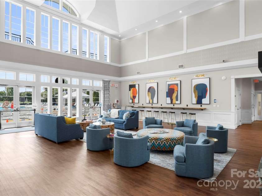 6605 Central Pacific Avenue, Charlotte, NC 28210.  MLS# CAR4213678, YatesRealty ID 2029. Club house