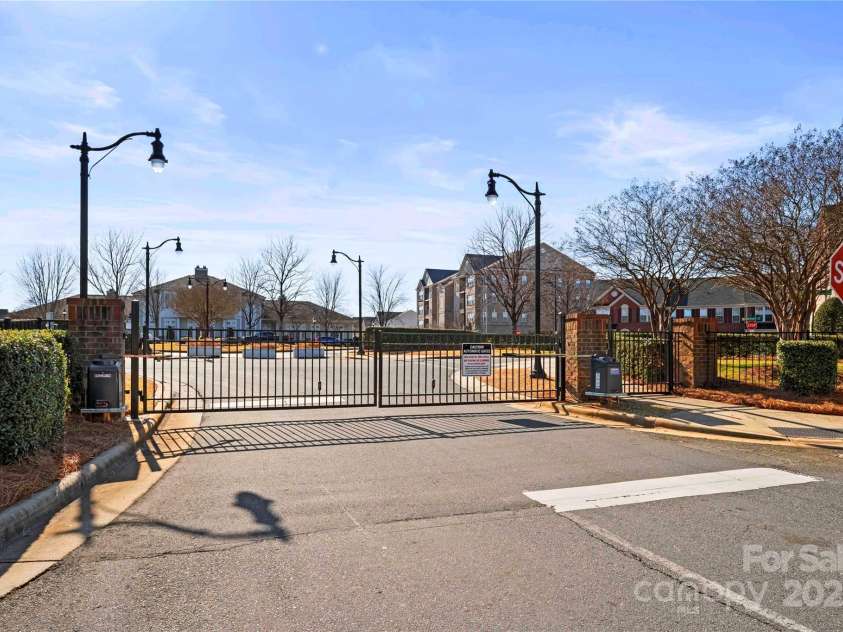 6605 Central Pacific Avenue, Charlotte, NC 28210.  MLS# CAR4213678, YatesRealty ID 2029. Gated entry