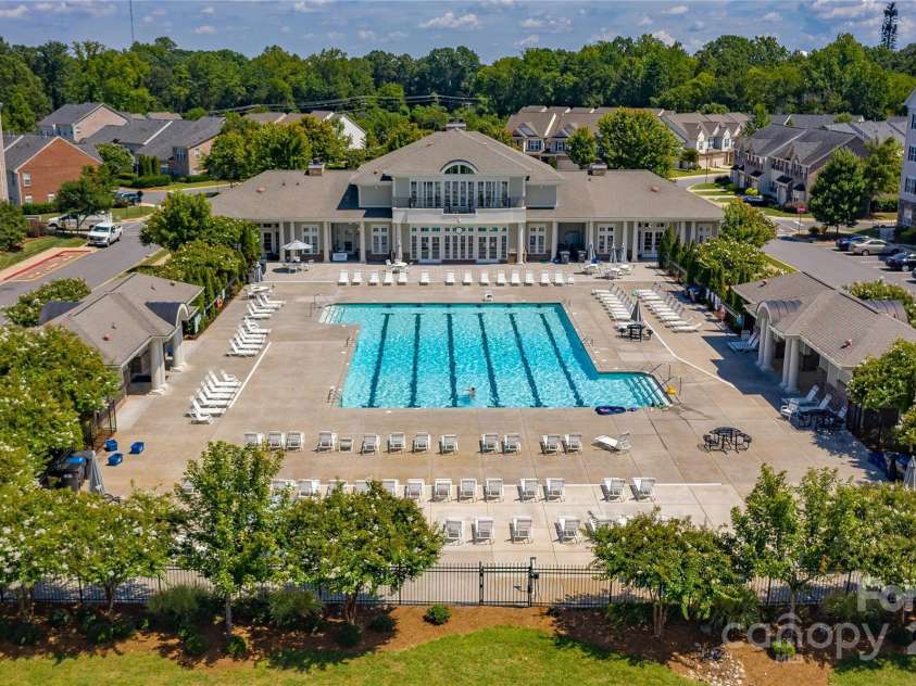 6605 Central Pacific Avenue, Charlotte, NC 28210.  MLS# CAR4213678, YatesRealty ID 2029. Pool view