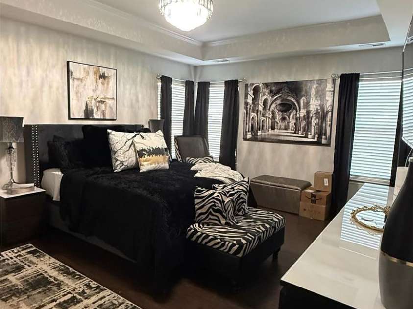7910 Sweet Grove Court, Charlotte, NC 28269.  MLS# CAR4331516, YatesRealty ID 20319. King Size Primary Bedroom Fit for Royalty