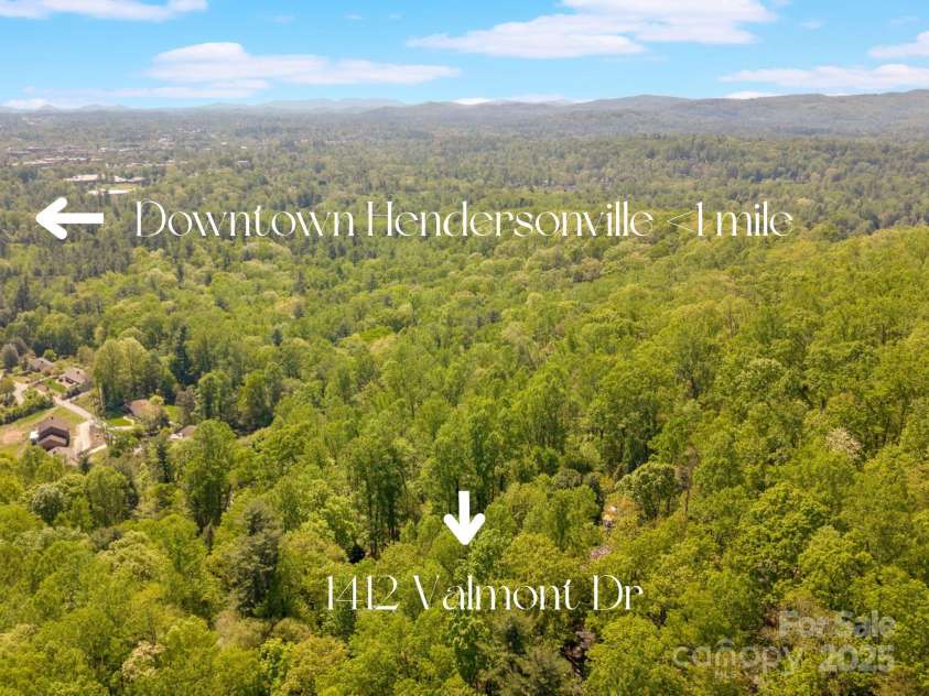 1412 Valmont Drive, Hendersonville, NC 28791.  MLS# CAR4258436, YatesRealty ID 2032. 