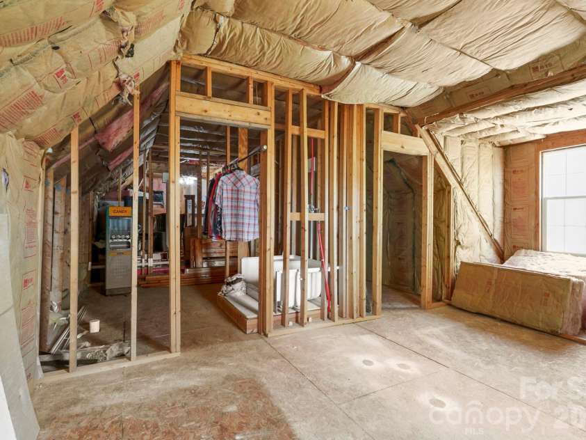 10 Eagle Drive, Hendersonville, NC 28792.  MLS# CAR4365502, YatesRealty ID 20321. 2nd floor - unfinished bedroom