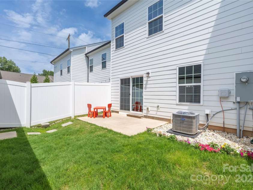 5008 Patton Drive, Gastonia, NC 28056.  MLS# CAR4283242, YatesRealty ID 20326. Yes, private small yard