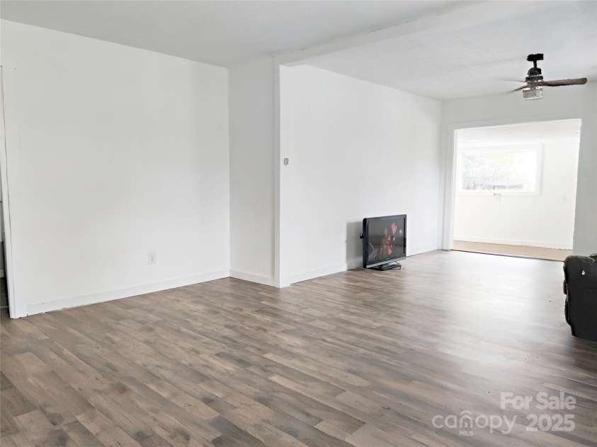 7 and 11 Dalph Drive, Weaverville, NC 28787.  MLS# CAR4315125, YatesRealty ID 2033. Living room from front door