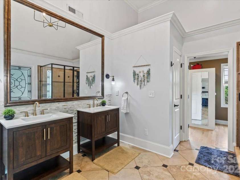 18745 Bluff Point Road, Cornelius, NC 28031.  MLS# CAR4264451, YatesRealty ID 20330. Updated vanities and paint