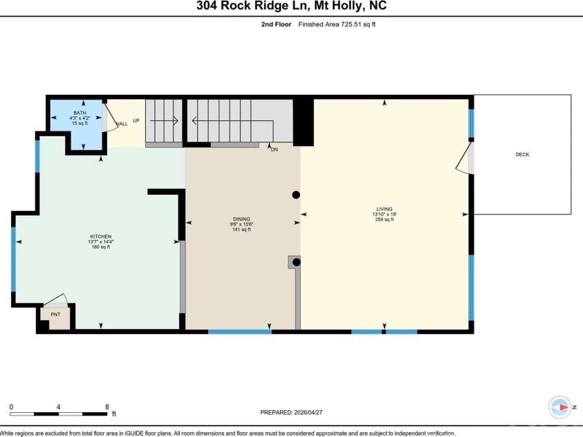 304 Rock Ridge Lane, Mount Holly, NC 28120.  MLS# CAR4375311, YatesRealty ID 20333. 
