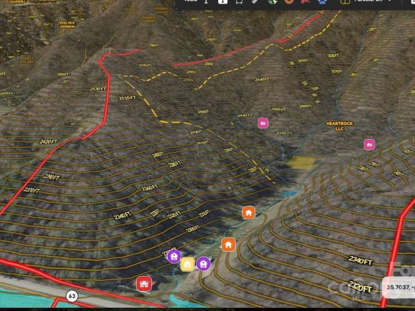 9065 NC 63 Highway, Leicester, NC 28748.  MLS# CAR4286038, YatesRealty ID 2034. 