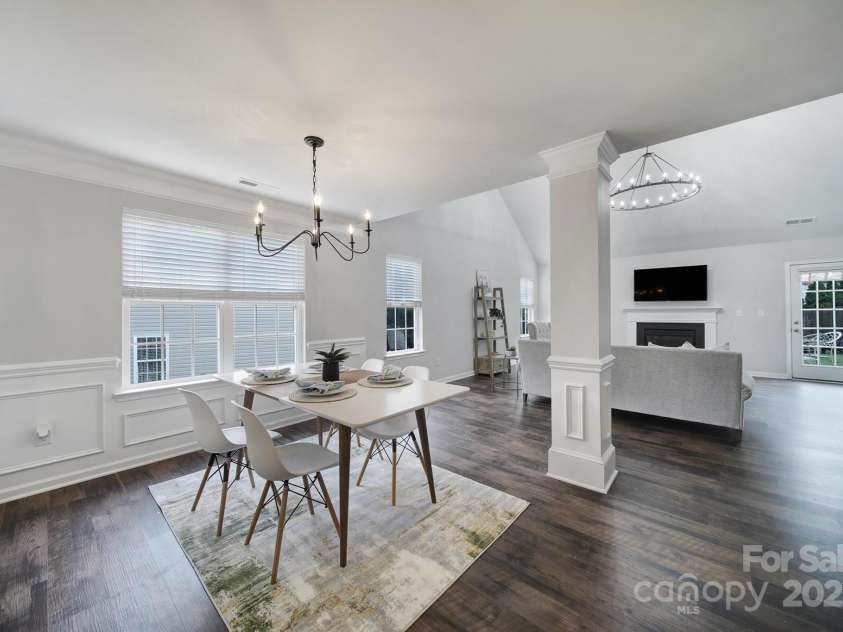 3908 Parkers Ferry Road, Fort Mill, SC 29715.  MLS# CAR4271101, YatesRealty ID 20348. Open concept living/dining