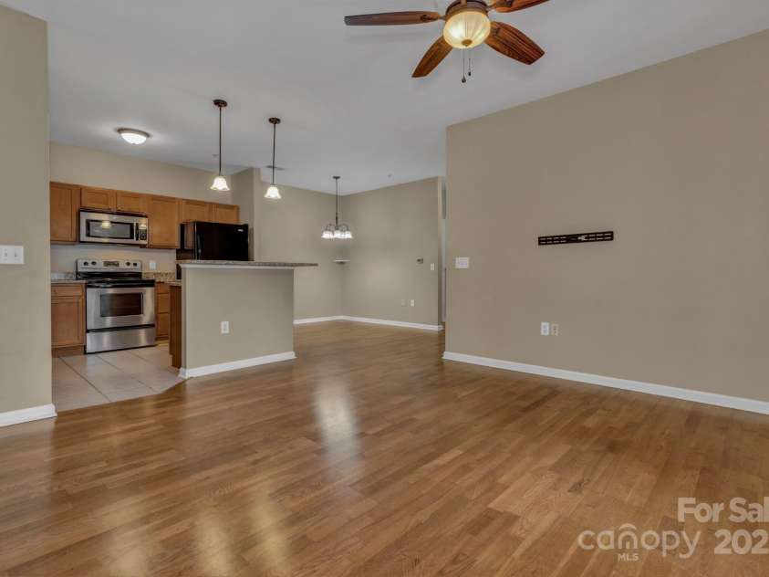 234 Brickton Village Circle, Fletcher, NC 28732.  MLS# CAR4266882, YatesRealty ID 20351. Large living room