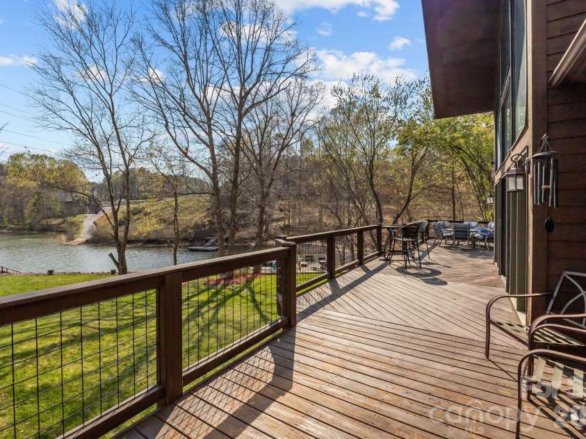 307 Stillwater Road, Troutman, NC 28166.  MLS# CAR4360560, YatesRealty ID 20352. Beautiful Views from Deck