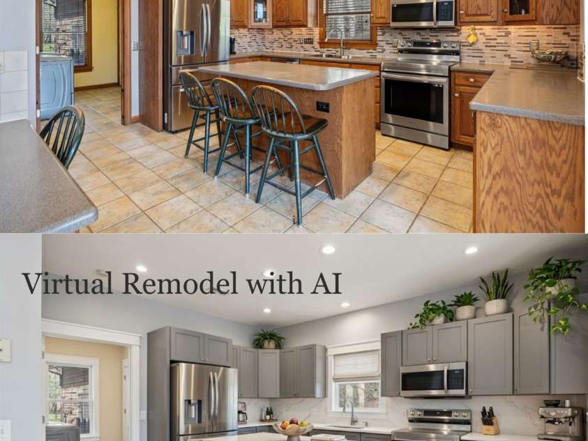 307 Stillwater Road, Troutman, NC 28166.  MLS# CAR4360560, YatesRealty ID 20352. Virtually remodeled using AI