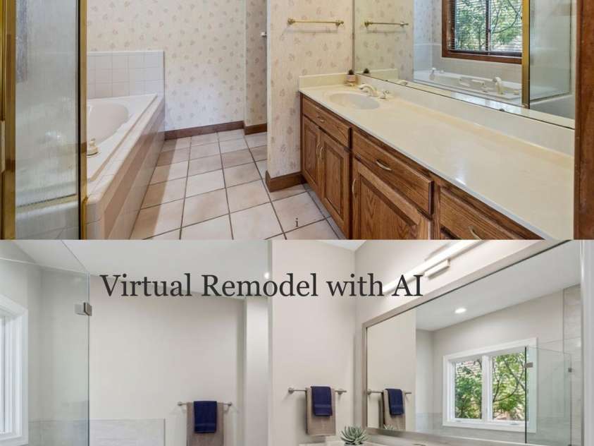 307 Stillwater Road, Troutman, NC 28166.  MLS# CAR4360560, YatesRealty ID 20352. Virtually remodeled using AI