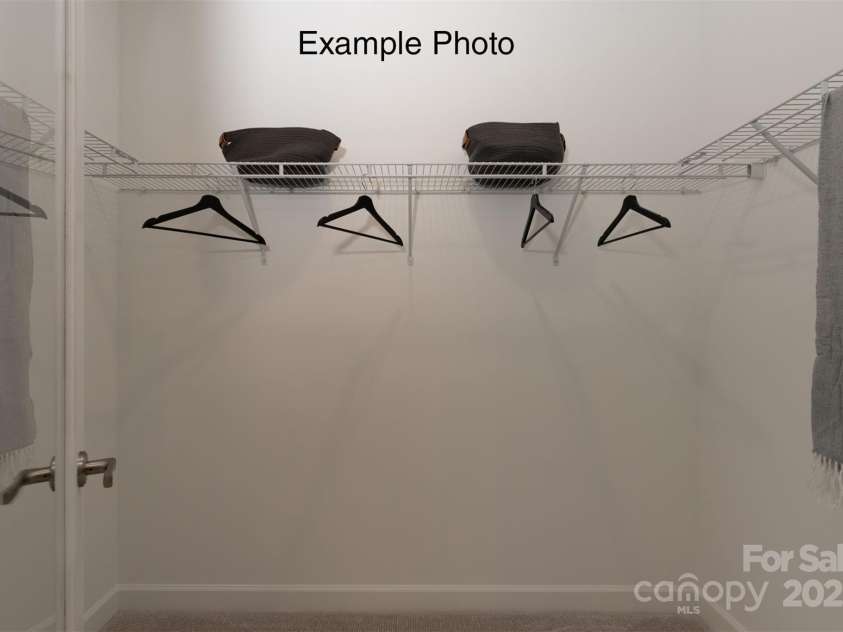11020 Tyler Brook Lane, Mint Hill, NC 28227.  MLS# CAR4223643, YatesRealty ID 20354. Example Photo - Bedroom 4 Closet