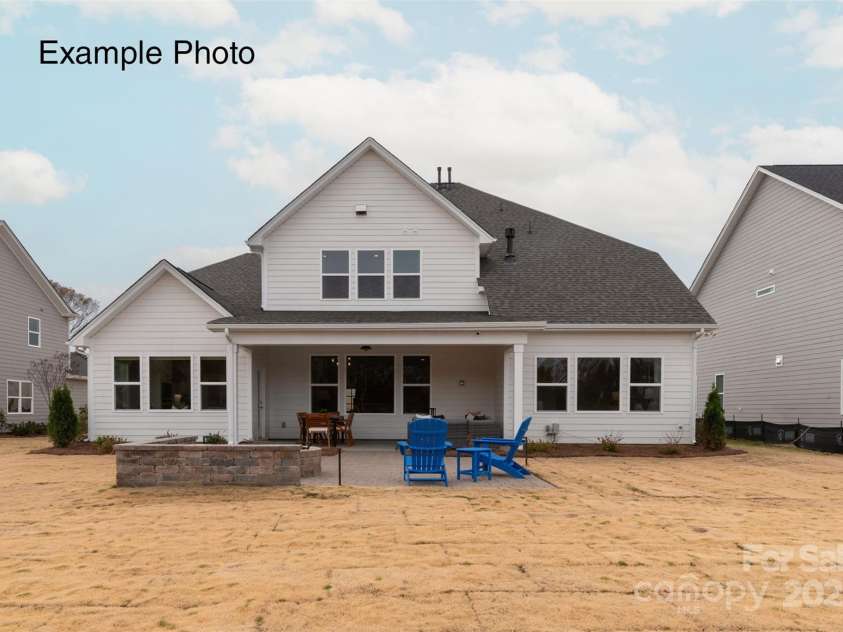 11020 Tyler Brook Lane, Mint Hill, NC 28227.  MLS# CAR4223643, YatesRealty ID 20354. Example Photo - Rear Exterior