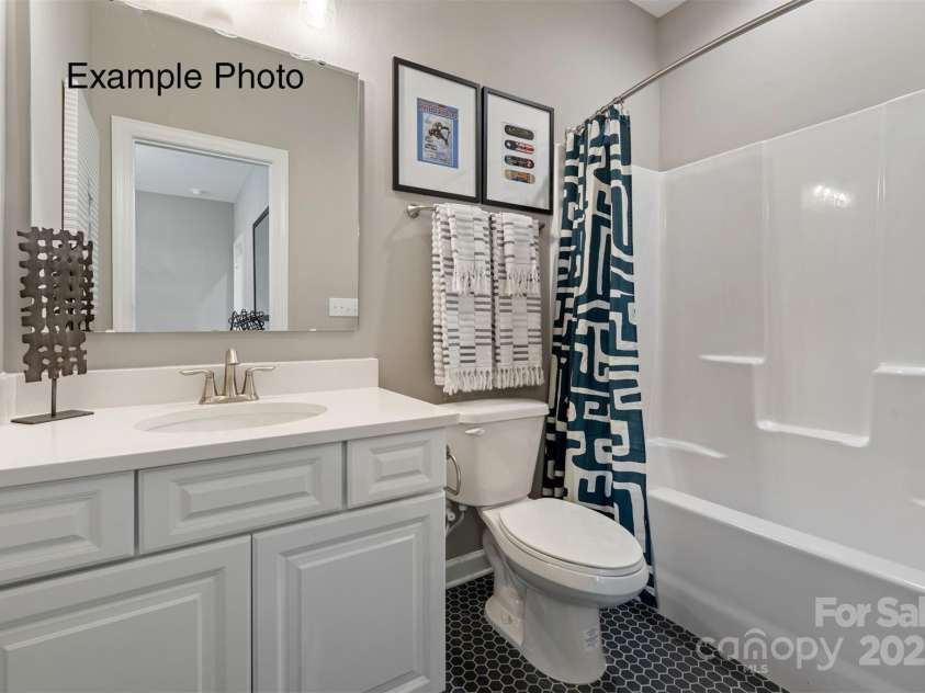 11020 Tyler Brook Lane, Mint Hill, NC 28227.  MLS# CAR4223643, YatesRealty ID 20354. Example Photo - Secondary Bath