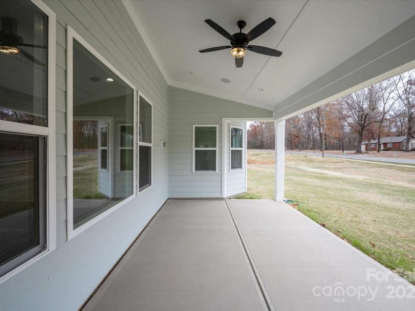 11020 Tyler Brook Lane, Mint Hill, NC 28227.  MLS# CAR4223643, YatesRealty ID 20354. Rear Covered Patio