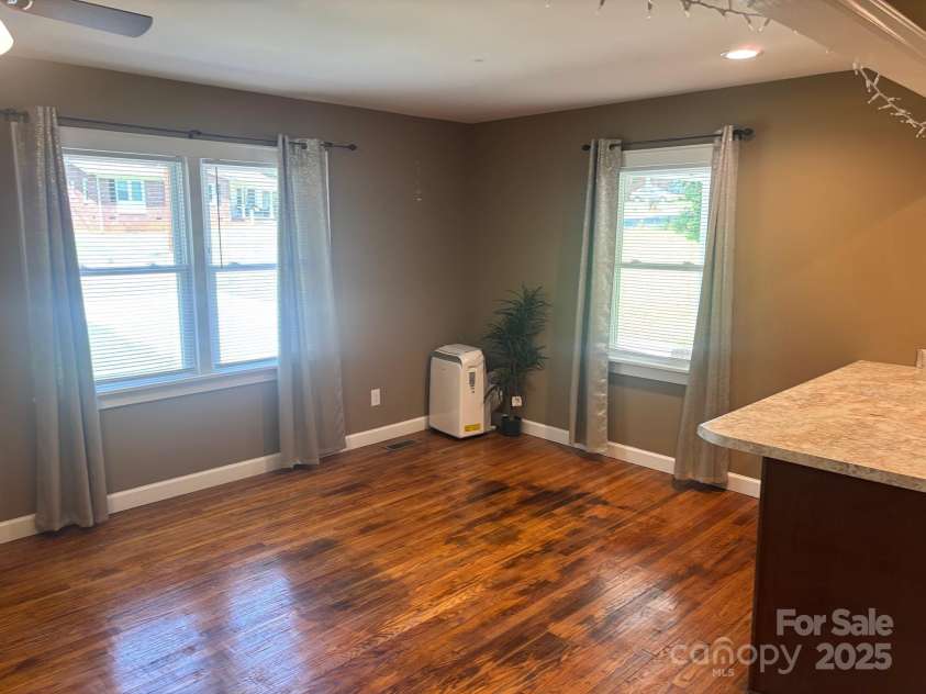 907 McGowan Road, Shelby, NC 28150.  MLS# CAR4251957, YatesRealty ID 20359. Kitchen is open to living area