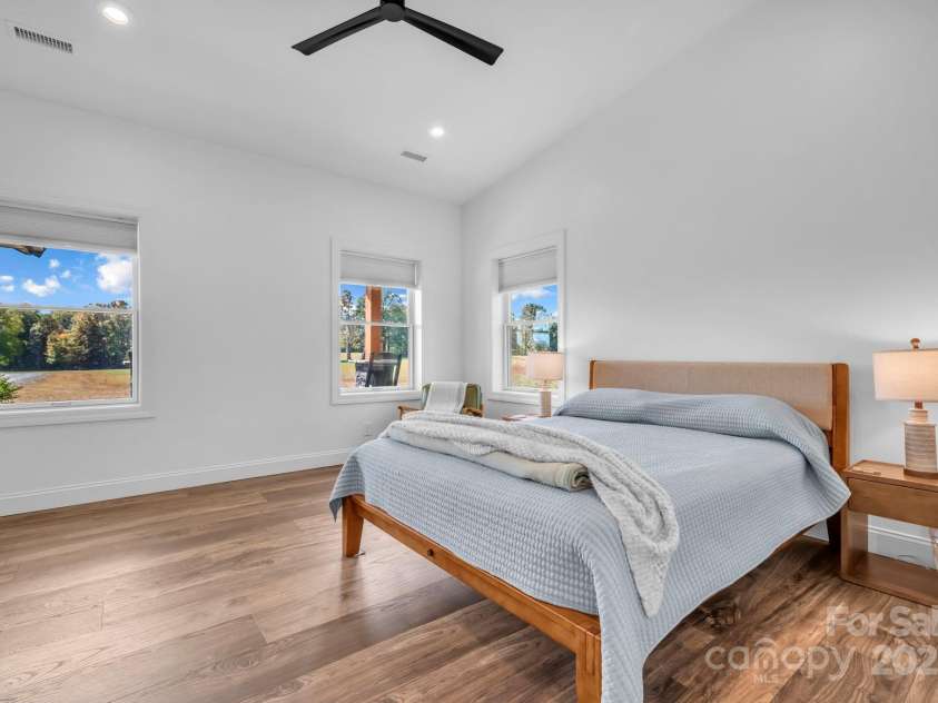 1260 Beaver Island Trail Road, Walnut Cove, NC 27052.  MLS# CAR4325171, YatesRealty ID 2036. Guest bedroom w/ ceiling fan