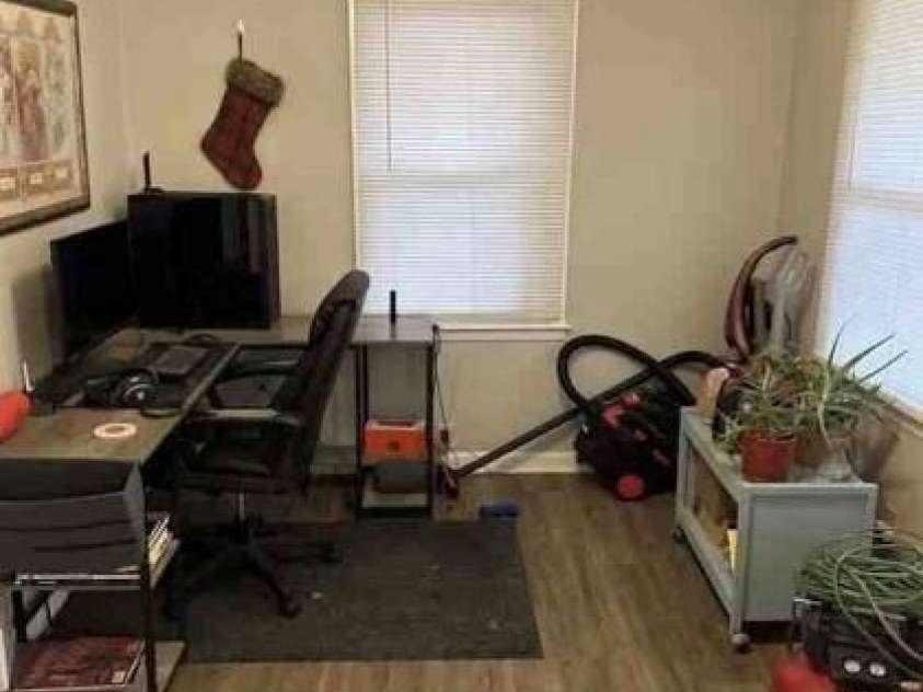 910 McGowan Road, Shelby, NC 28150.  MLS# CAR4251962, YatesRealty ID 20367. Dining room used as an office