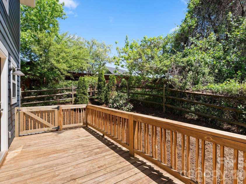 13 Annie Street, Asheville, NC 28806.  MLS# CAR4374419, YatesRealty ID 20369. Large Back Deck