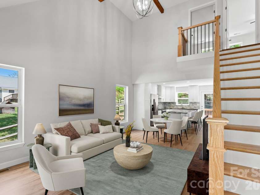 13 Annie Street, Asheville, NC 28806.  MLS# CAR4374419, YatesRealty ID 20369. Virtually Staged