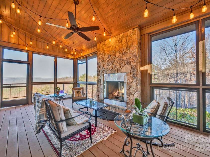 146 Sarinac Drive, Bostic, NC 28018.  MLS# CAR4327091, YatesRealty ID 2037. An ideal space to enjoy morning coffee and evening meals