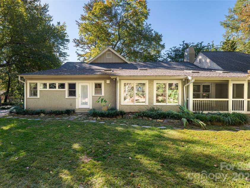 54 Fairway Road, Asheville, NC 28804.  MLS# CAR4238244, YatesRealty ID 2037. Rear Exterior View #1
