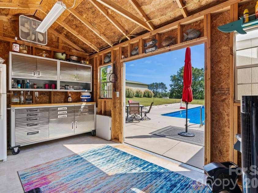 5780 NC 16 Business Highway, Maiden, NC 28650.  MLS# CAR4370464, YatesRealty ID 20374. Pool house