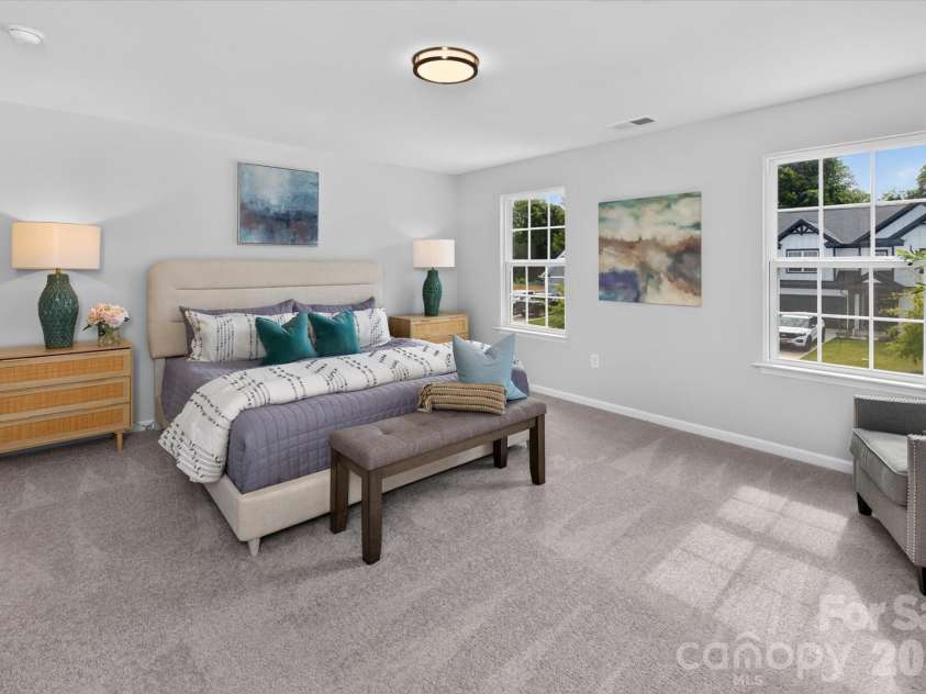 2262 Trundle Drive, Gastonia, NC 28054.  MLS# CAR4351655, YatesRealty ID 20380. Premier Bedroom